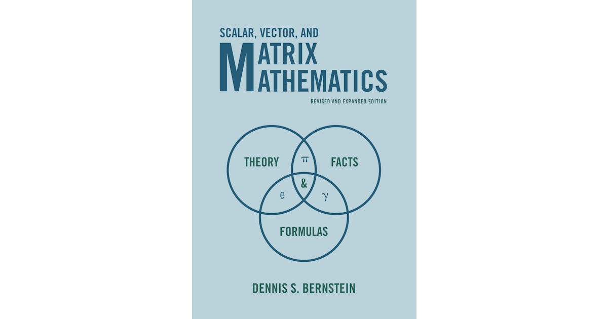 Scalar, Vector, and Matrix Mathematics | Princeton University Press