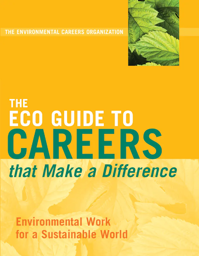 The ECO Guide to Careers that Make a Difference