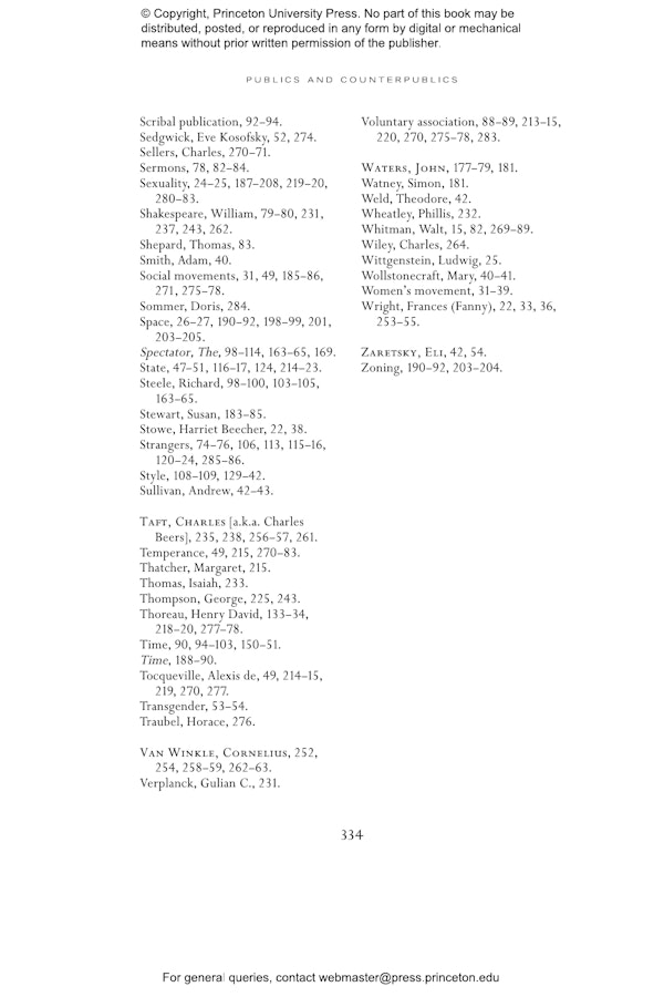 Publics and Counterpublics Princeton University Press