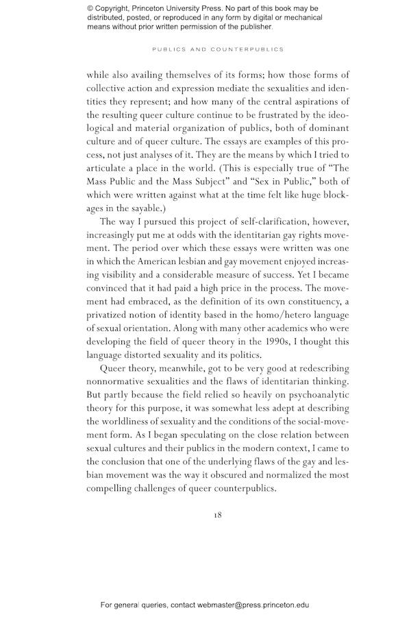 Publics and Counterpublics Princeton University Press